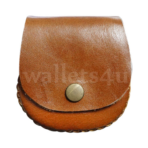 Leather Wallets, Coin Pouch, Brown - LCP 0007